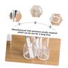 Acrylic Makeup Brush Holder, S-Shaped Desktop Storage Box view 3
