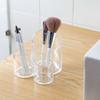 Acrylic Makeup Brush Holder, S-Shaped Desktop Storage Box view 4
