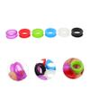Silicone Scissor Finger Rings with Non-Slip Protection, 12-Piece Set for Grooming Scissors view 4