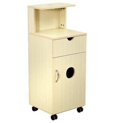 esmen Salon Cart, Hairdresser Storage Trolley with Wheels for Office, Living Room, or Kitchen