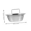 BESPORTBLE Stainless Steel Hanging Pet Bowl, Removable and Easy to Clean view 2
