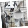 BESPORTBLE Stainless Steel Hanging Pet Bowl, Removable and Easy to Clean view 3