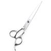 GZSLKSCD Hairdressing Scissors Set with Flat Cutting Teeth, Leather Case and Bang-Cutting Set view 2