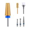 Aqxyedc 6-Piece 5-in-1 Carbide Nail Drill Bit Set, 3/32 in view 1