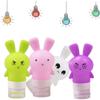 Beatifufu 3-Pack 75 ml Silicone Travel Bottles, Portable Dispenser Bottles view 1
