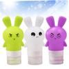 Beatifufu 3-Pack 75 ml Silicone Travel Bottles, Portable Dispenser Bottles view 2