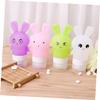 Beatifufu 3-Pack 75 ml Silicone Travel Bottles, Portable Dispenser Bottles view 3