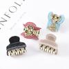 Small Glittery Acrylic Hair Claw Clips for Girls and Women, 4-Pack view 4