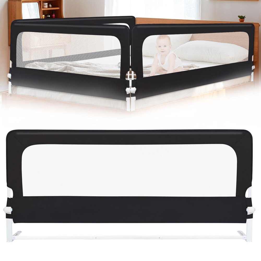 OHMG 200 cm Folding Bed Guard for Babies and Children