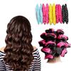 Pillow Curlers, Heatless Overnight Hair Rollers, Reusable, Flexible, 10-Piece Set view 1