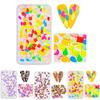 Fingernail Charms, Fashionable 3D Nail Art Decorations, Elegant Rhinestones, DIY, 150 Pieces, Irregular, 03, No Gemstone view 2