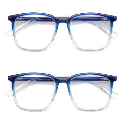IEYELUUK Wide Reading Glasses with Blue Light Filter, +1.50 Diopters