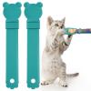 OKAMMY Cat Treat Squeezer Spoon Dispenser (2 Blue) view 1