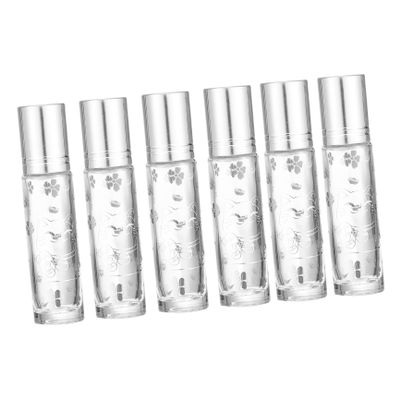 FOYTOKI 6-Piece 10 ml Glass Roller Bottles