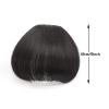 Clip-In Synthetic Bangs Hairpiece, Light Brown view 2