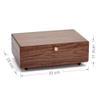 AJYBYUKJ Solid Wood Jewelry Storage Box view 3