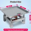 Concrete Vibration Table, Small Stainless Steel Vibration Test Stand, Shake the Sediment, 50 x 50 cm view 3