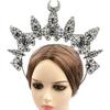 Lpitoy Mary Halo Crown Headband, Goddess Headdress Tiara for Women, Brides, Weddings and Halloween view 1