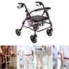 GLETSF Trolley - Foldable Household Shopping Cart, Luggage Cart for Outdoor Use, 4-Wheel Trolley view 2
