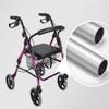 GLETSF Trolley - Foldable Household Shopping Cart, Luggage Cart for Outdoor Use, 4-Wheel Trolley view 4
