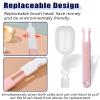 INVODA Sponge Bottle Brushes, 5-Piece Set, Long-Handle Baby Bottle and Cup Scrubbers view 2