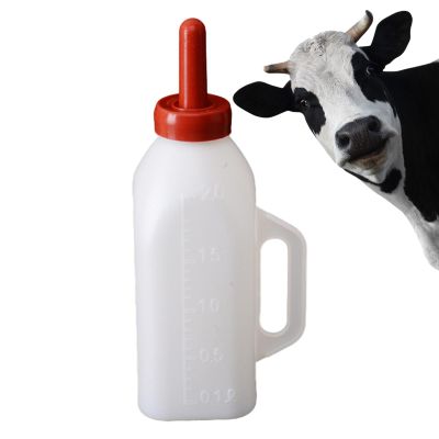 2 L Calf Bottle, Lightweight Reusable Calf Milk Bottle