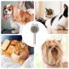 Self-Cleaning Pet Slicker Brush for Dogs and Cats view 4