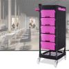 FRALHQFL Sturdy Salon Trolley with 5 Large Drawers view 4