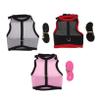 Rabbit Harness with Leash, 3 Pieces, Mesh Rabbit Vest view 1