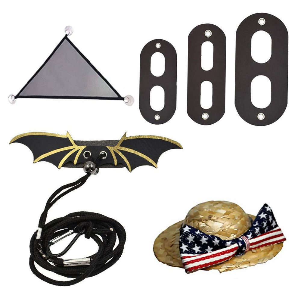 Happyyami Pet Costume Set for Reptiles