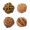 BEBIKR Chew Toys for Small Pets, Grass Balls, 4-Piece Set view 1