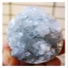 ZDVHOMCB Natural Celestite Geode Quartz Cluster Crystal Home Decoration view 4
