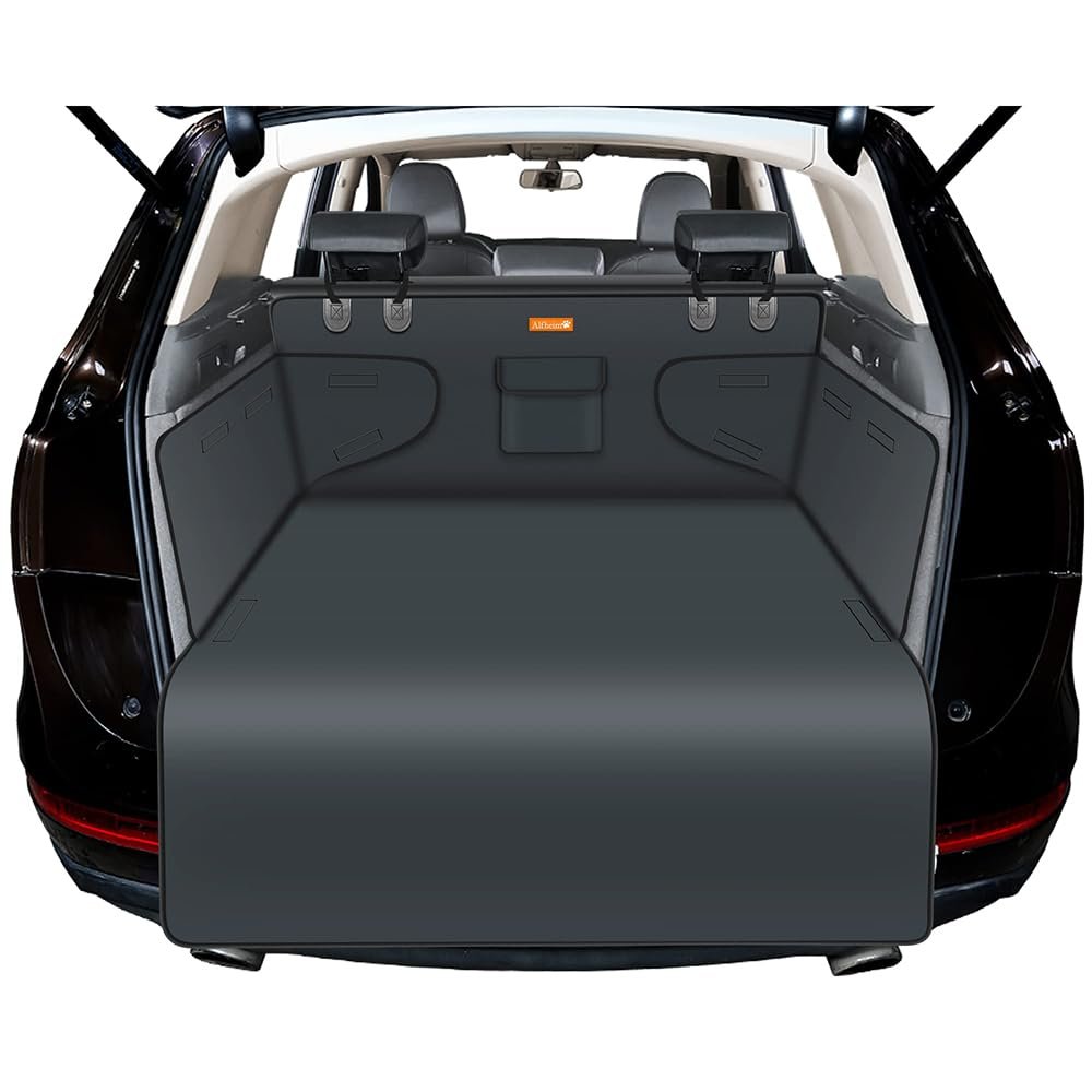 NBVGFGDF Trunk Protector for Mercedes-Benz GLB (X247) SUV 2019–2024, Tear-Resistant Waterproof Dog Trunk Mat with Side Protection, B-L (175 × 105 cm)