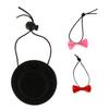INOOMP 3-Piece Pet Headwear with Bow Tie view 1