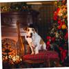 INOOMP 3-Piece Pet Headwear with Bow Tie view 3