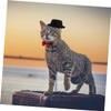INOOMP 3-Piece Pet Headwear with Bow Tie view 4