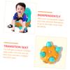 Abaodam Toddler Potty, Fun Pumpkin Design, Easy to Clean, Compact Potty for Toddler Toilet Training view 2