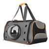 RUVOO Cat Carrier Bag, Portable Pet Backpack, Orange, 50 × 27 × 31 cm view 1