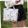 VICASKY Elegant Nylon Diaper Bag Organizer for Babies with Shoulder Strap and Multiple Compartments view 2
