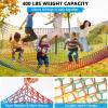 VXHCS Climbing Rope Net, Playground and Balcony Safety Net, 4.5 cm/5 mm, for Stair Railings, Double-Layer Knotless Polyester Rope Net (1 x 6 m) view 3