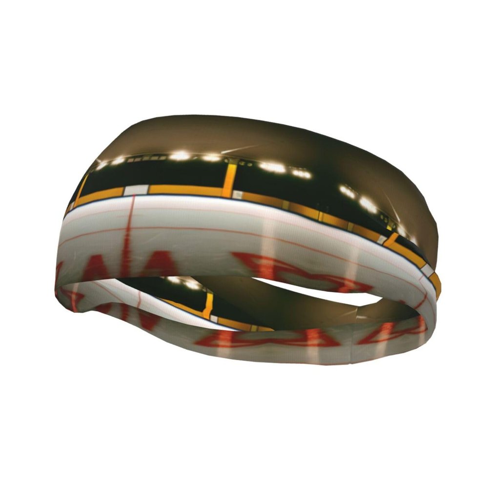 Hockey Stick Printed Junk Banda Headbands – Lightweight, Breathable Sports Headbands for Running, Ideal for Long Hair
