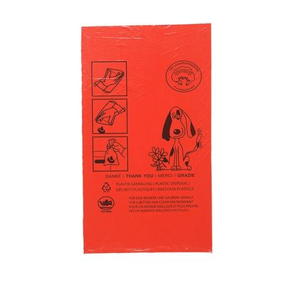 PROREGAL Classic Dog Waste Bags | 1,000 pcs | H x W x D 20 x 35 x 0.01 cm | Red