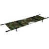 CAFIEDR Portable Emergency Rescue Stretcher with Wheels, Aluminum Alloy, Patient Transport Stretcher, Folding Flat Stretcher for Hospitals and Sports Facilities, Camouflage view 1