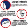 CAFIEDR Portable Folding Aluminum Rescue Stretcher with Four Wheels view 2