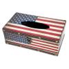 MUCKLILY Retro European-Style Tissue Box and Napkin Holder, Sturdy and Easy to Open for Living Rooms and Bedrooms view 1