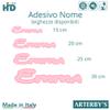 GamesMonkey Kids' Room Stickers, 2-Piece Set, Various Sizes, Boy/Girl Games, Door or Cabinet (Emma, 30 x 6 cm) view 2