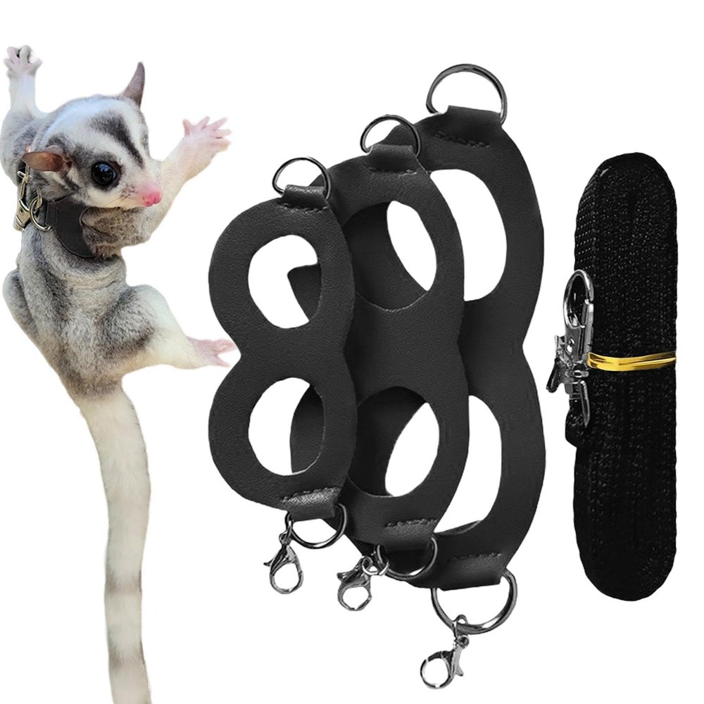 Sugar Glider Harness and Leash Set for Small Pets