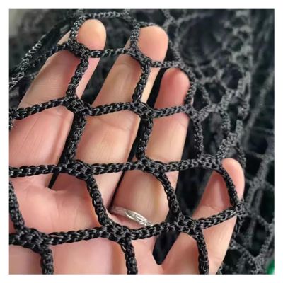 VXHCS Climbing Play Net, Double-Layer Fall-Protection Net, 4 cm/5 mm, Knotless Polyester Netting, 1.5 x 2 m