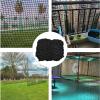 VXHCS Climbing Play Net, Double-Layer Fall-Protection Net, 4 cm/5 mm, Knotless Polyester Netting, 1.5 x 2 m view 2