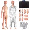 Life-Size PVC Nursing Manikin with Replaceable Genitalia and Pressure Ulcer Modules view 1